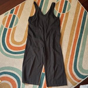 Charcoal gray Jumpsuit w/pockets